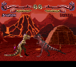 Primal Rage (Europe) In game screenshot